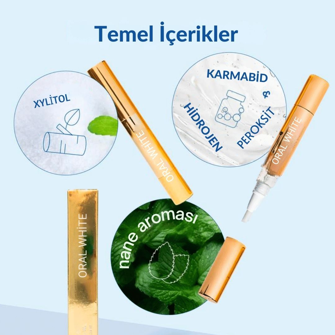 Oral White® Diş Beyazlatıcı Kalem