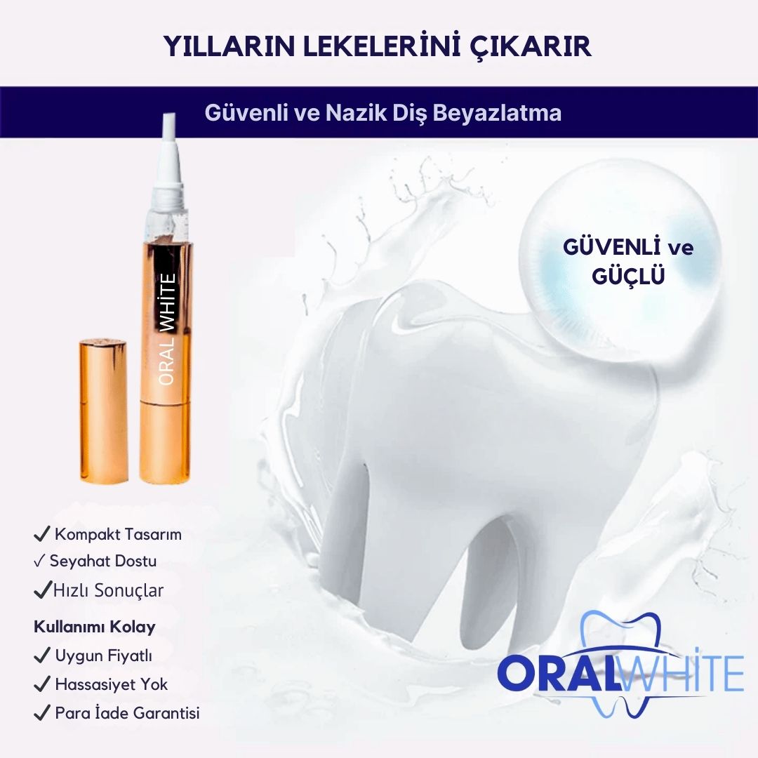 Oral White® Diş Beyazlatıcı Kalem